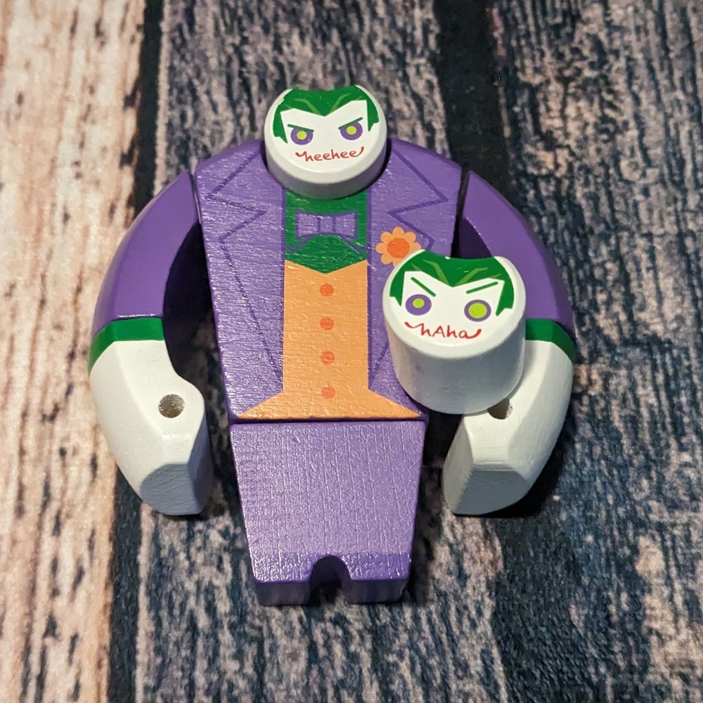 Loot Crate Joker Wooden Figurine